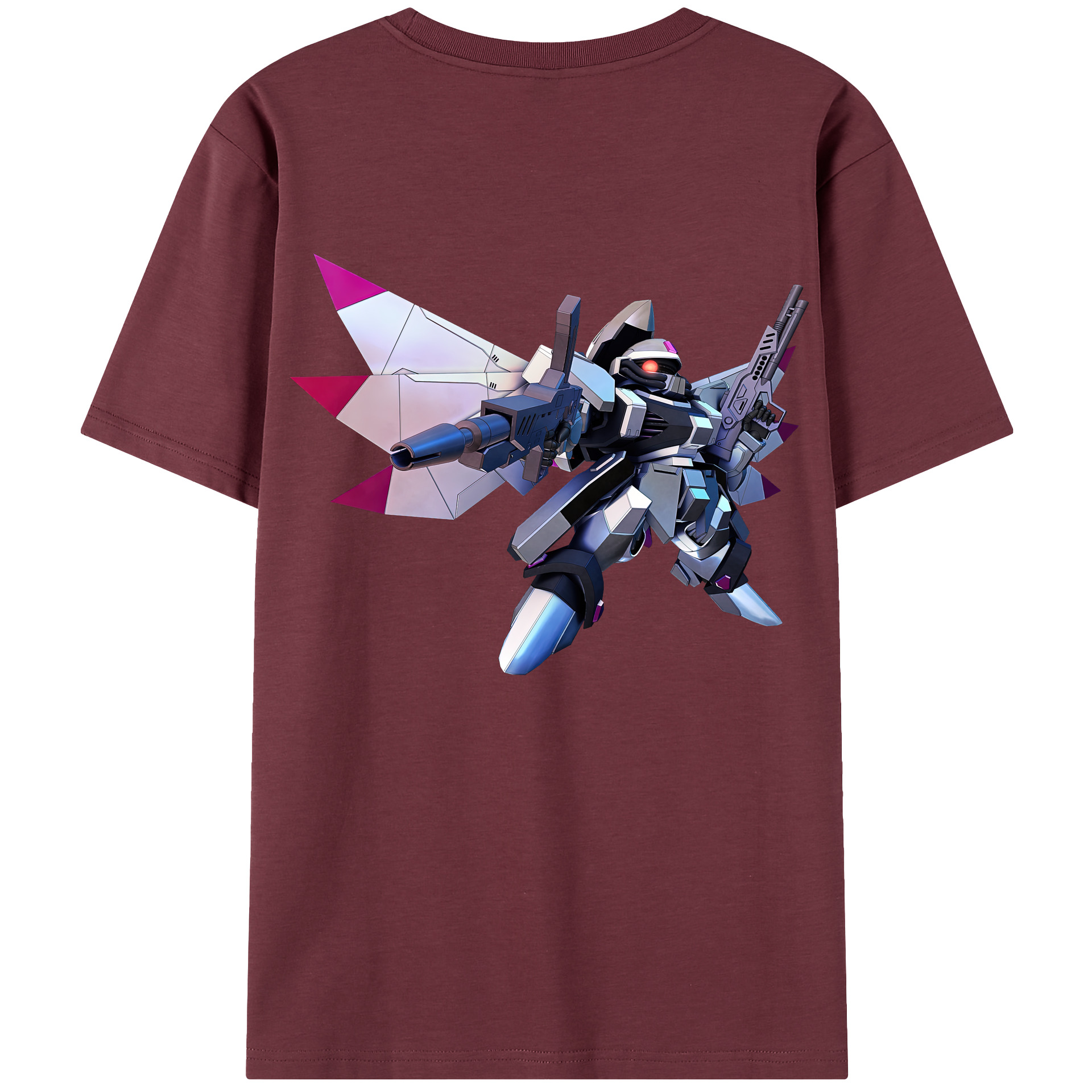 （画像用） 機動戦士ガンダム Mobile Suit Gundam 綿100％半袖Tシャツ（背面プリント）